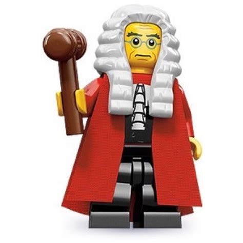 Lego Collectible Minifigures 71000 Series 9 Judge New