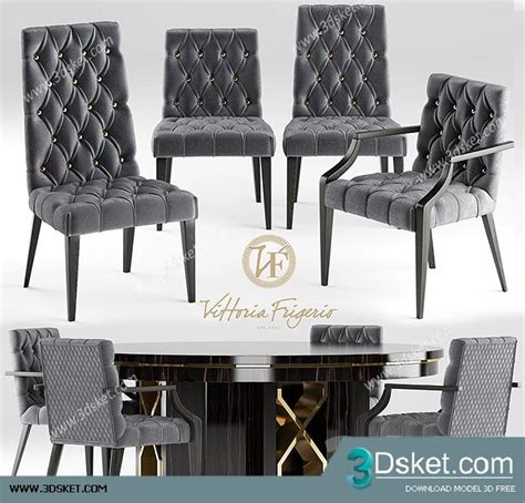 3D Model Table Chair Free Download 092 - Download 3D Model Free, 3Dsket ...