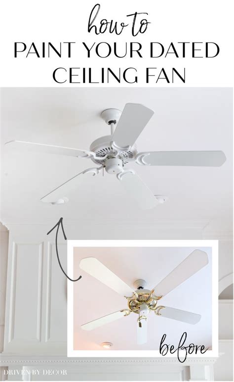 This part could be optional if you're working with a fan that's in very good condition, but for older fans, it makes the job much easier. 3 Simple Spray Paint Ideas That Instantly Update Your Home ...