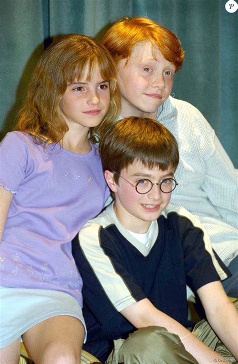 Emma Watson Daniel Radcliffe Et Rupert Grint Conf Rence De Presse Du