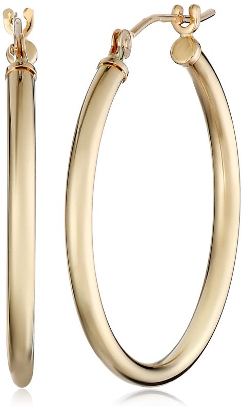 Gold hoop earrings gold hoops women's earrings diamond earrings rose jewelry jewelry box fashion jewelry white gold bangles. 10k Yellow Gold Hoop Earrings | eBay