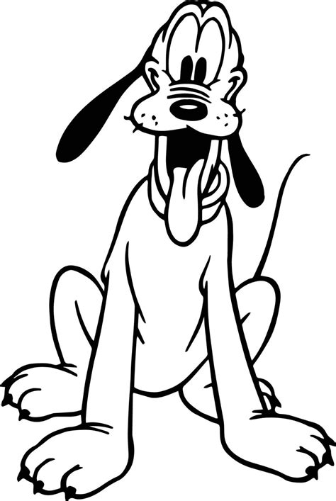 Pluto Coloring Pages To Print Coloring Pages
