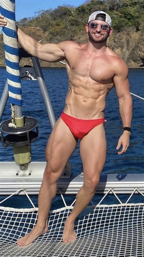 Pin By Gay Muscled Hunks On Hunks In RED Sexy Men Underwear Sexy Men