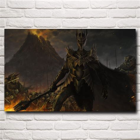 Sauron The Lord Of The Rings Movie Art Silk Poster Print Home Wall