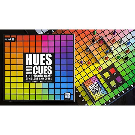 Usaopoly Hues and Cues Game | JR Toy Company