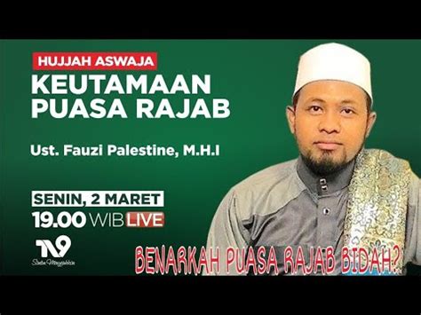 Mengingat adanya pandangan kalangan ulama yang saling silang pendapat, maka pelaksanaan puasa sunnah di bulan rajab menjadi subjek yang masih. HIKMAH PUASA RAJAB MENURUT AHLUSSUNNAH WALJAMAAH - YouTube