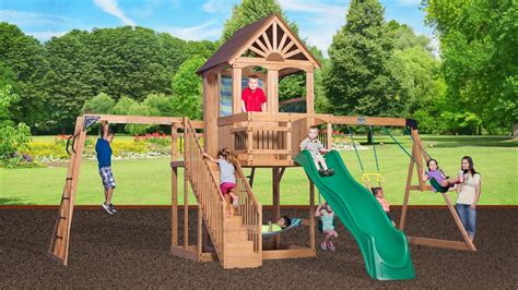 Backyard Discovery Woodland Residential Wood Playset Paulinagorder