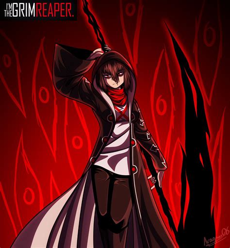 Im The Grim Reaper Scarlet Anime Grim Reaper Reaper Drawing Grim