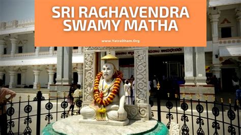 Sri Raghavendra Swamy Matha Mantralayam Photostimingsmantra