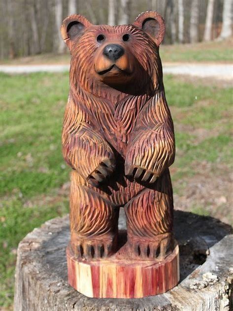 Image Result For Bear Chainsaw Carving Patterns Bear Carving