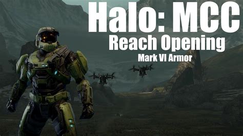 Halo Reach Opening Master Chief Armor Youtube