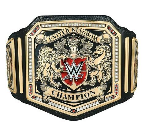 Wwe United Kingdom Uk Championship Wrestling Title Replica Belt Adult