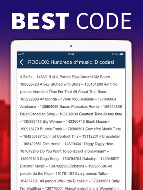 Roblox Music Id Codes List