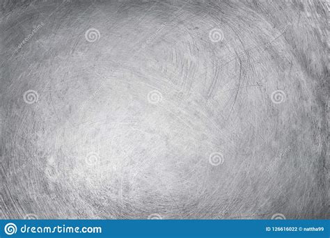 Aluminium Texture Background Scratches On Stainless Steel Stock Photo