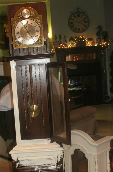 Grandfather Clock Before I Painted It Chalk Paint Is Amazing Makes