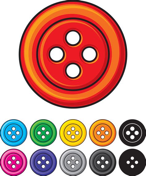 set of sewing buttons 3190076 vector art at vecteezy