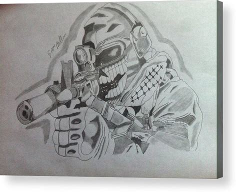 Call Of Duty Ghosts Sketch At Explore Collection
