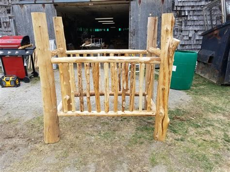 Pin By Kevin Bassett On Cedar Log Crib Outdoor Decor Log Crib Decor