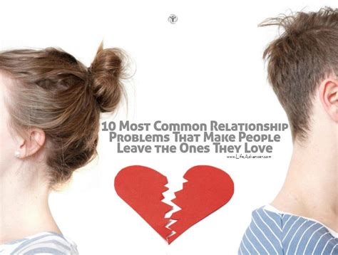 10 Most Common Relationship Problems That Make People ...