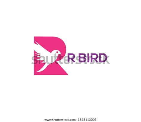 Logo Letter R Bird Stock Vector Royalty Free 1898113003 Shutterstock