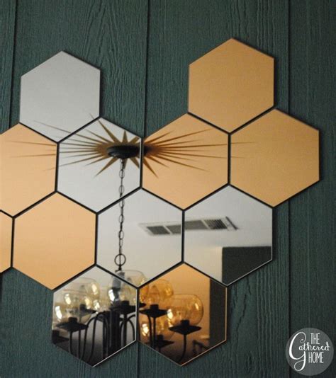Will make a great focus point on a small area with low ceilings like a hall or bathroom. DIY Sunburst Ceiling Medallion & Ikea Honefoss Mirrors ...