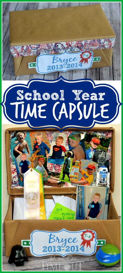 School Year Time Capsule Makeamazing Mom On Timeout