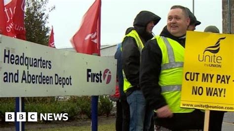 Fresh First Aberdeen Bus Driver Strike Talks Break Down Bbc News