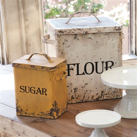 Flour And Sugar Canisters Foter