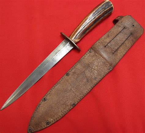 Ww2 British Home Guard Auxilliary Fairbairn Sykes Style Fighting Knife