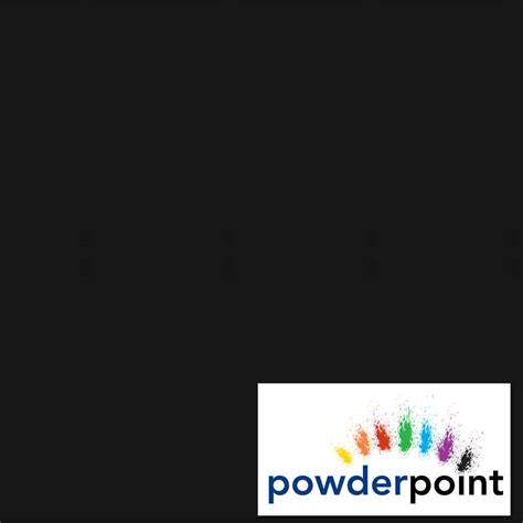 Graphite Black Ral Gloss Polyester Powder Coating Kg