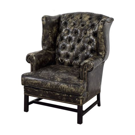 See more ideas about leather wingback chair, leather wingback, wingback chair. 33% OFF - Restoration Hardware Restoration Hardware ...