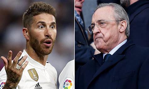 Real Madrid Chief Florentino Perez Threatened To Kick Sergio Ramos Out