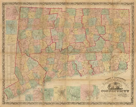 These Historical Maps Of Connecticut Show The State From 1685 1915