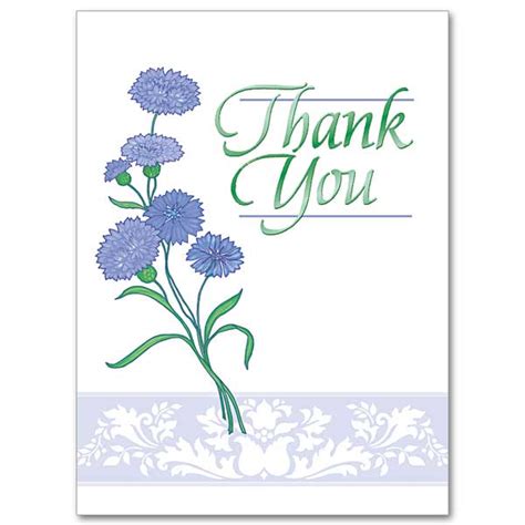 We'll print and mail your customized card on the day of your choice. Thank You: Thank You Card