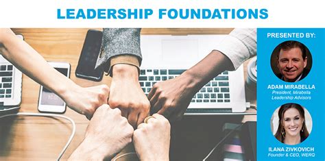 [leadership webinar series] — session 1 leadership foundations music business association