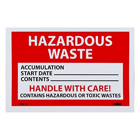 Nmc Hw Hazardous Waste Accumulation Start Date Contents Handle