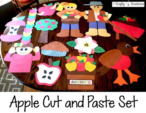 Crafty Bee Creations Apple And Fall Cut And Paste Sets