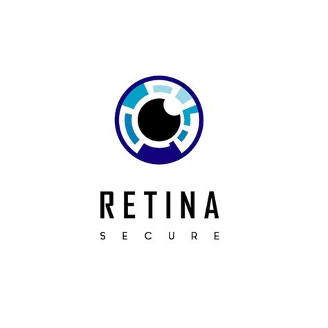 Premium Vector Vector Eye Logo Retina Scan Logo For Security Company