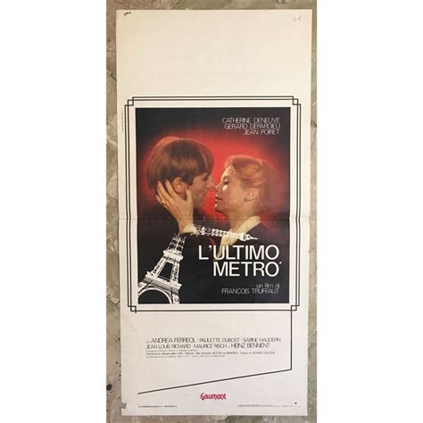 Lultimo Metro Locandina Cinematografica Originale