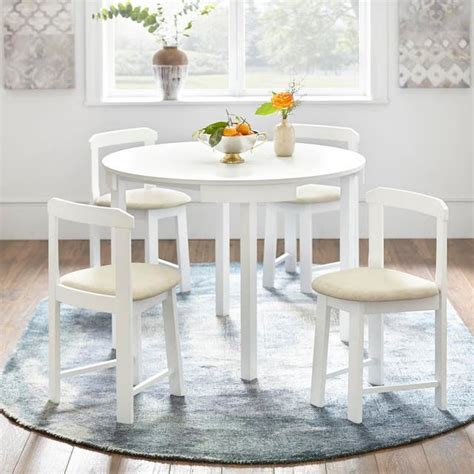 Harrisburg Tobey Compact Round Dining Set Overstockca
