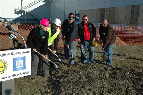 Gm Breaks Ground On 75 Million Project For Flint Engine Operations