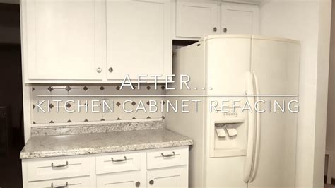 This kitchen remodel was completed in just four days. Before Replacing, Watch This ! Kitchen Cabinet Refacing & Refinishing ! - YouTube