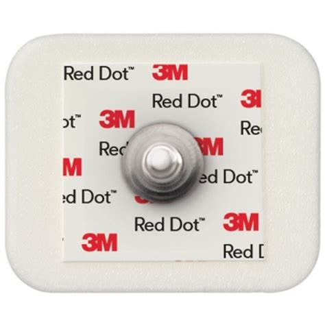Ecg Electrodes Red Dot 3m
