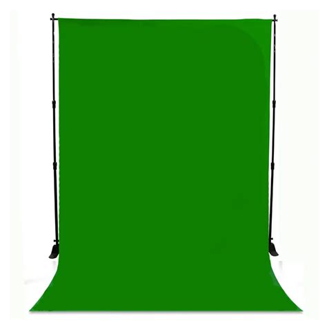Portable Green Screen Backdrop Benchmarking Media