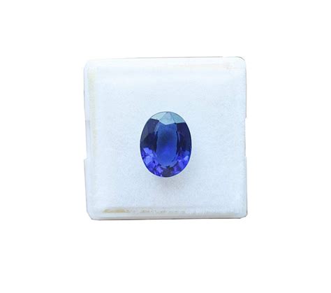 Neelam Stone Certified Natural Blue Sapphire Gemstone 6 Crt At Rs 6999