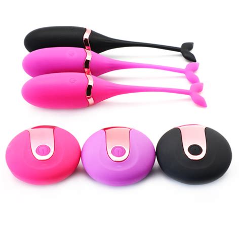 10 Speeds Rechargeable Silicone Remote Control Vibrating Egg