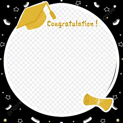 Congratulations Graduation Png Image Graduation Frame Congratulation