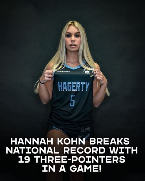 BallerTV On Twitter Shooting Guard Hannah Kohn Just Set A New NATIONAL RECORD With