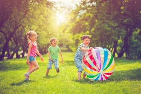Springtime Encourage Kids To Play Outside Aupair
