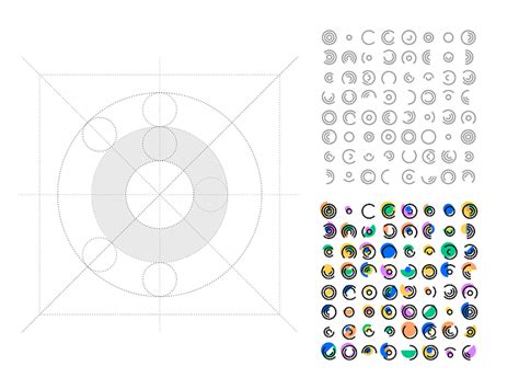 Circular Composition Concentric Circles Study By Christos On Dribbble